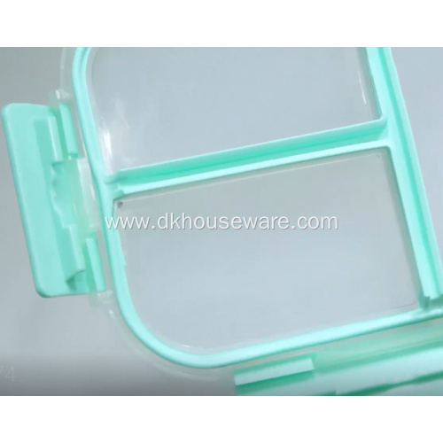 Full Compartments Glass Food Containers with Airtight Lid